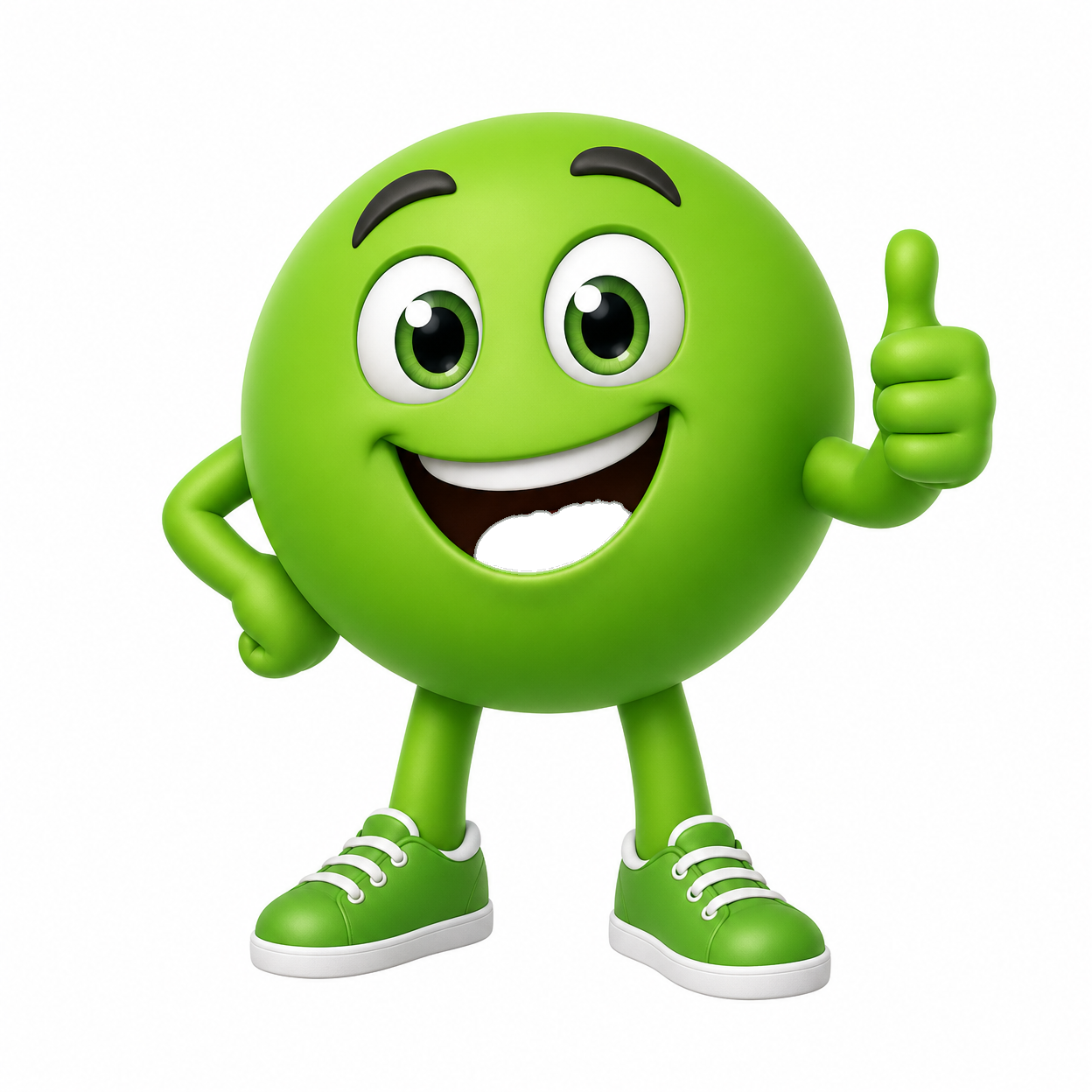 Mascote Avaliação Positiva