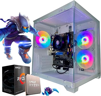 Melhor pc gamer ryzen 5 5600gt com vega 7 e 16gb ddr4 para iniciantes